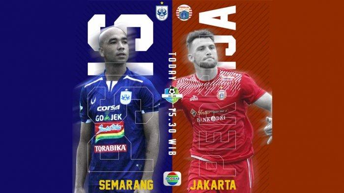 JADWAL LIVE STREAMING Liga 1 Indonesia 2019 PSIS vs Persija Live Indosiar, Persija Miliki Rekor Baik