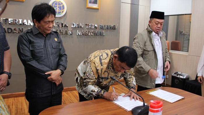 rasa syukur atas tuntasnya tahapan penting Rencana Tata Ruang Wilayah