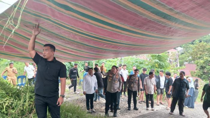 rumah duka di Lingkungan 4 Kelurahan Bumi Nyiur, Kecamatan Wanea