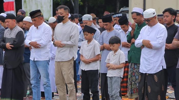 salat ied Hari Raya Idul Adha 1447 Hijriah/2026 di lingkungan Polres Minut