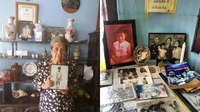 SAKSI G30S - Potret sosok Alpiah Makasebape semasa hidup. Alpiah atau Oma Tintang merupakan Pengasuh Ade Irma Suryani asal dari Sangihe-Sulut yang menjadi saksi G30S 1965 di rumah Jenderal A.H Nasution.