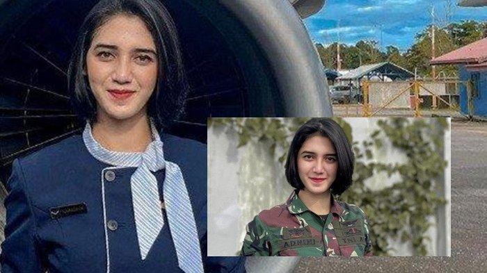 Sosok Serda Adhini Prajurit TNI yang Jadi Pramugari Pesawat Presiden Jokowi, Anggun Tapi Jago Tembak
