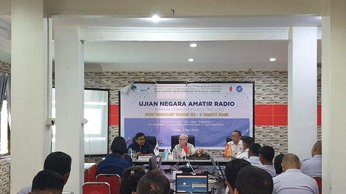 Balmon Spektrum Frekuensi Radio Kelas II Manado Gelar UNAR CAT di Kabupaten Sitaro