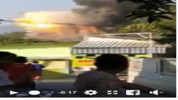 Video Detik-detik Gudang Senjata Brimob Jateng Meledak, Api dan Asap Membumbung Tinggi, Ada 3 Video!