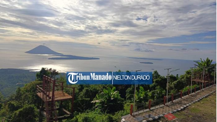wisata Gunung Tumpa, yang ada di Kecamatan Bunaken
