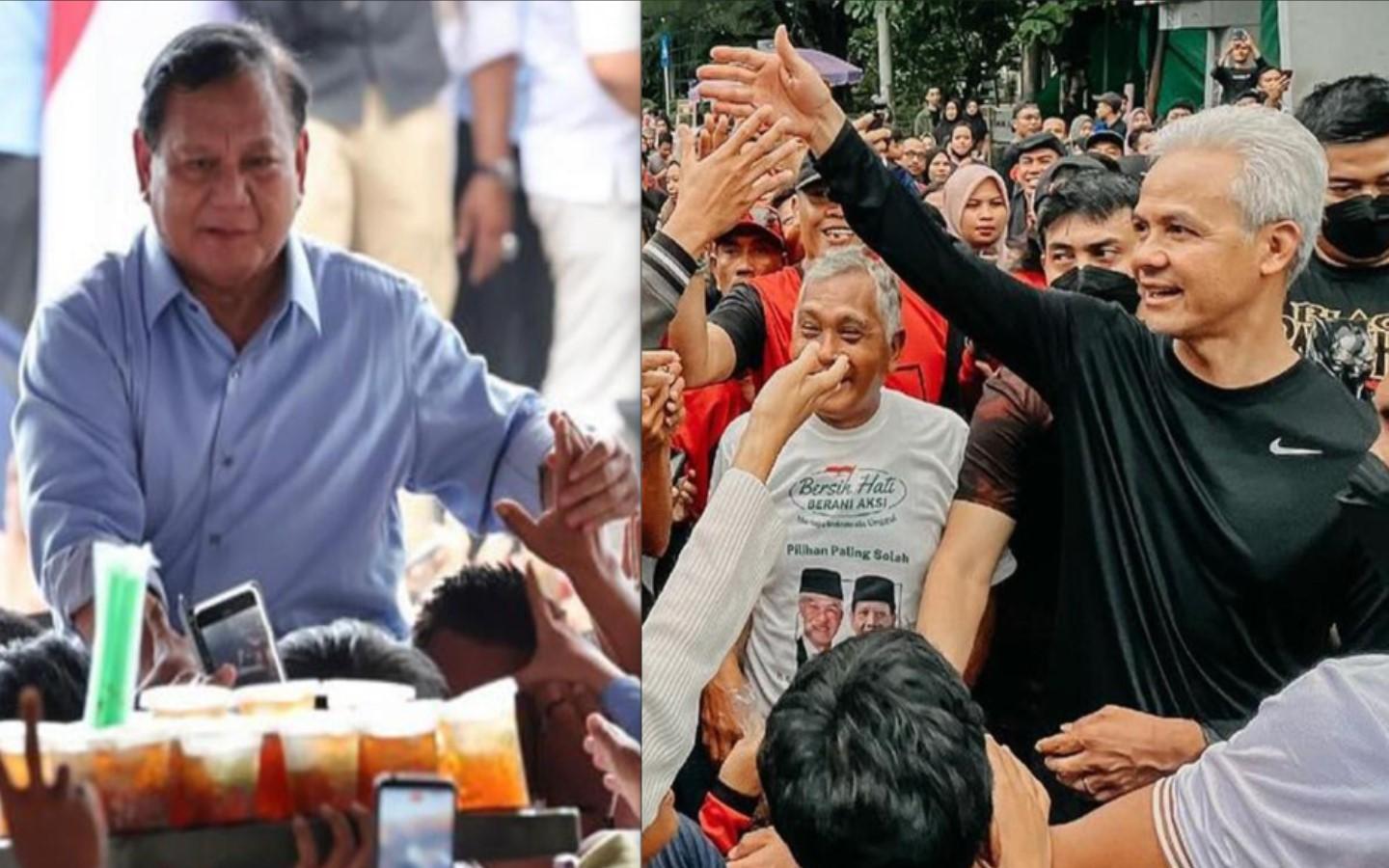 72 Hari Menuju Pilpres 2024 - Elektabilitas Capres, PDIP: Seminggu Ganjar Mengejar Prabowo