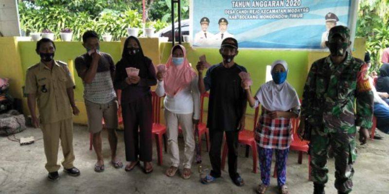 114 KK di Desa Candi Rejo Telah Terima BLT Tahap Tiga