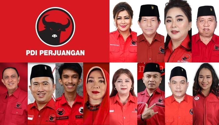 19 Caleg PDIP Kans Raih Kursi DPRD Sulut Semua Dapil, Istri Wali Kota hingga Kakak Gubernur Olly