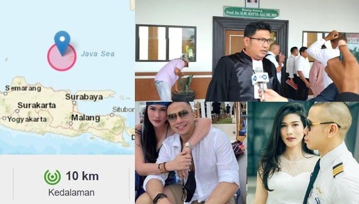3 Berita Populer Jumat 22 Maret 2024, Gempa Bumi Magnitudo 6,0 hingga Sosok Suami Stevie Agnecya