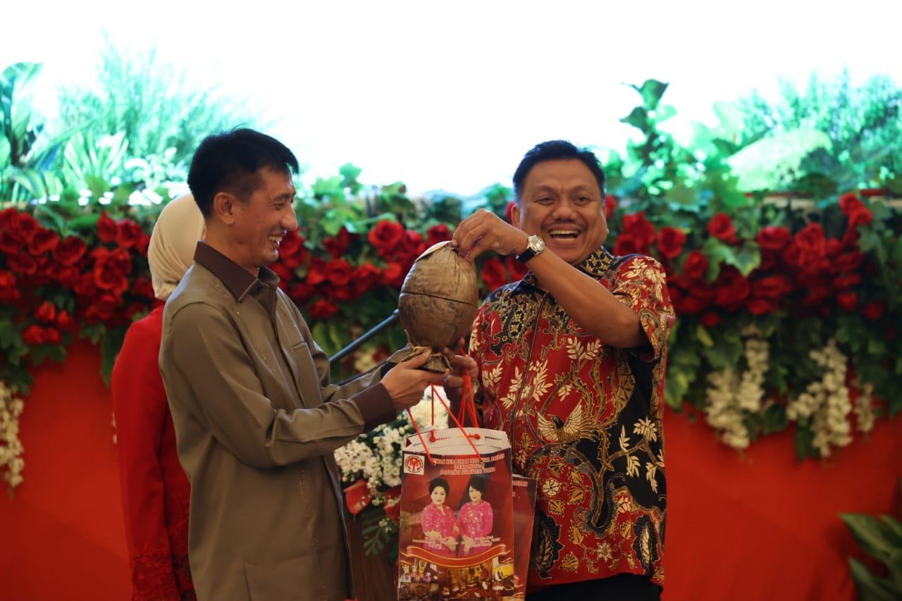 Gubernur Olly Dondokambey Sambut Andi Muhammad Taufik Kepala Kejati Sulut yang Baru