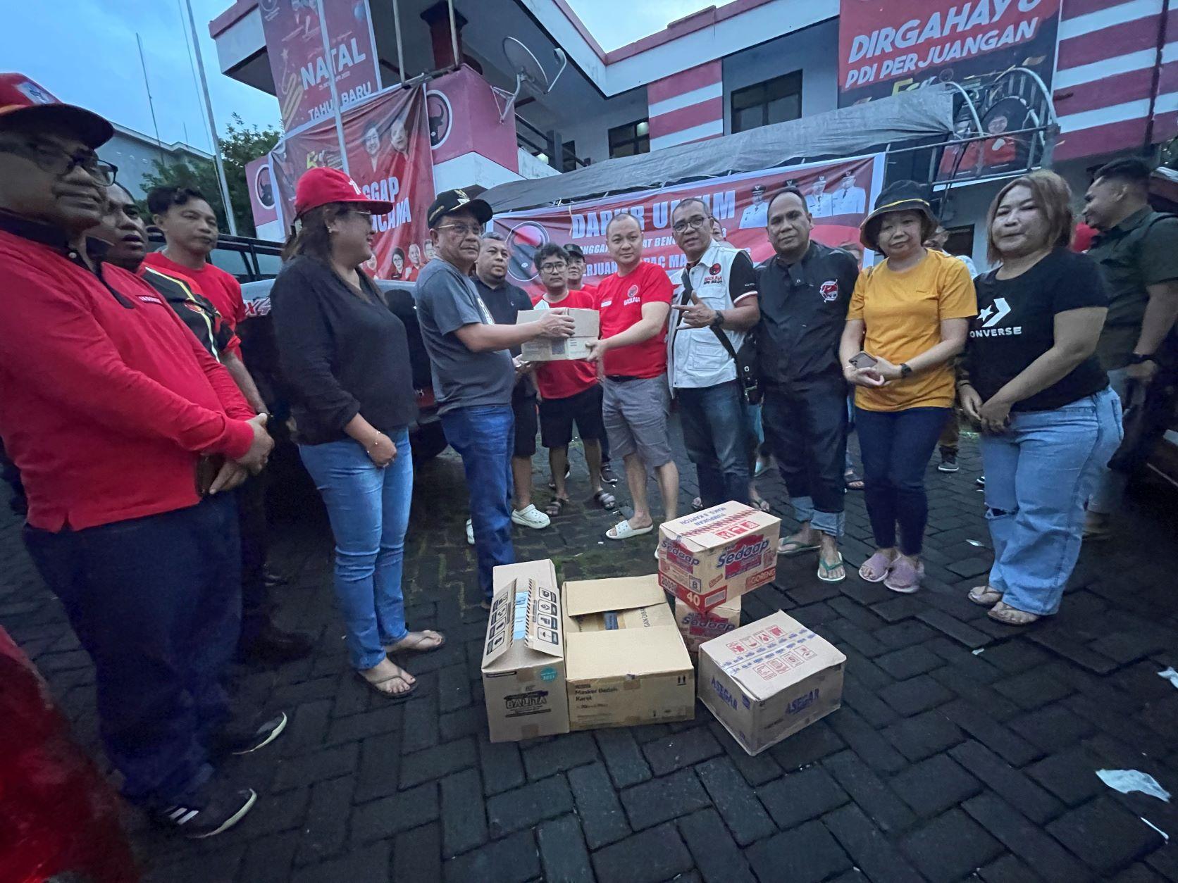 Pemkot Bitung Berikan Bantuan Obat, Sembako, Dokter dan Ambulans untuk Bencana di Manado