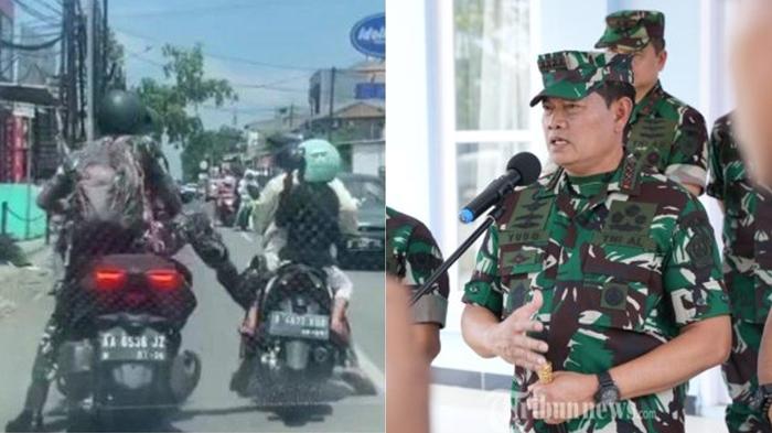 Nasib Oknum Anggota TNI Setelah Video Tendang Motor Ibu dan Anak Viral, Panglima TNI Ikut Minta Maaf