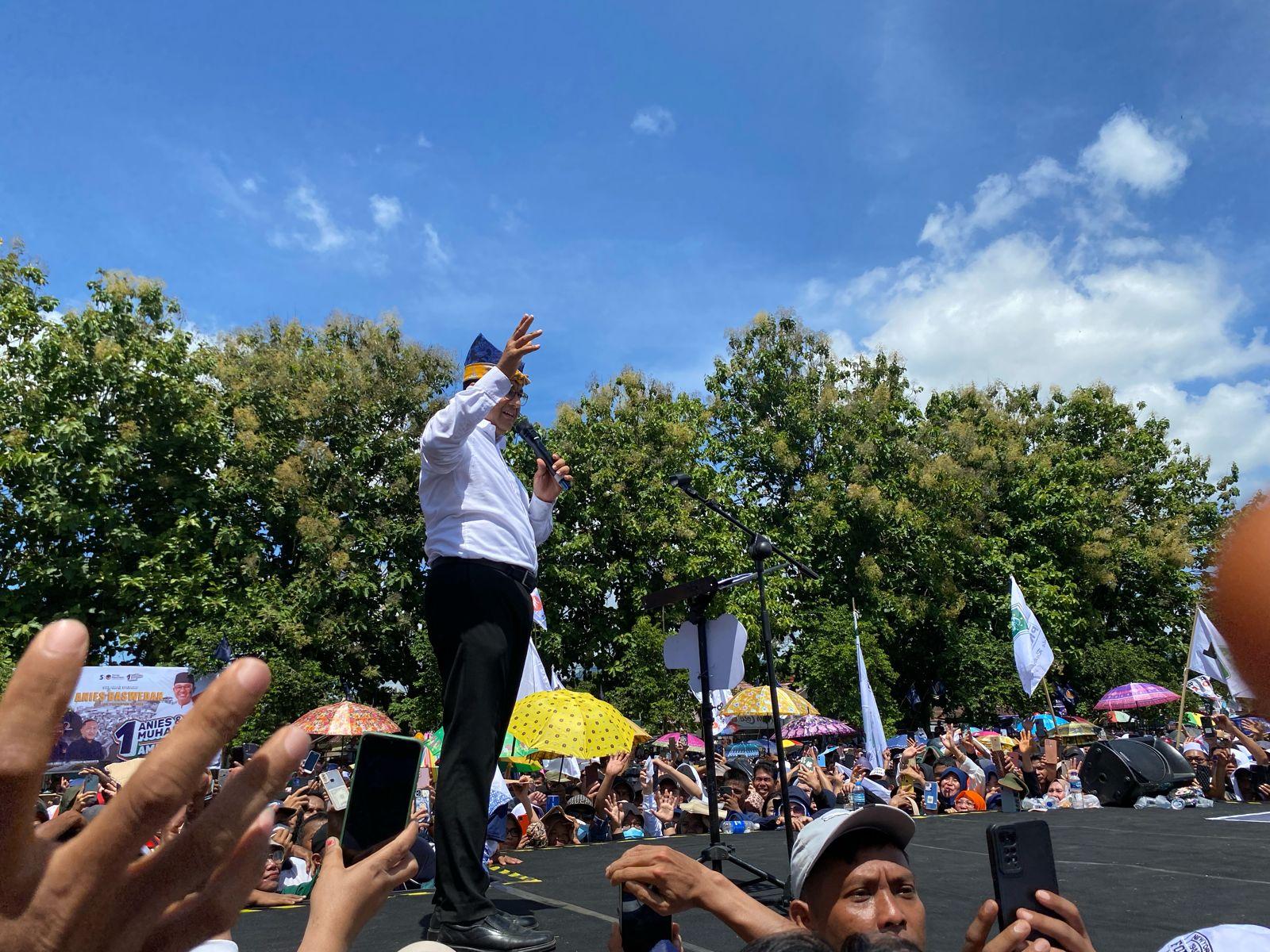 Anies Baswedan Kampanye di Kotamobagu Sulawesi Utara: Kita Bangun Universitas Negeri