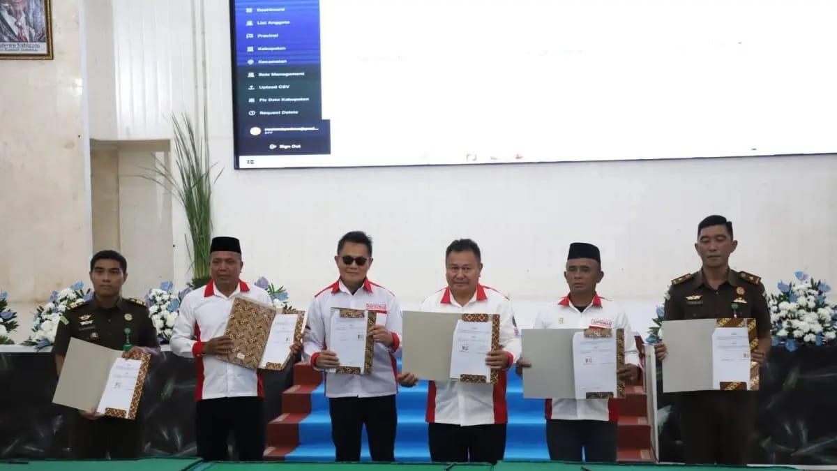 DPC Abpednas Resmi Dilantik, Bupati Mitra Ronald Kandoli Ingatkan Soal Koordinasi Antar Anggota BPD