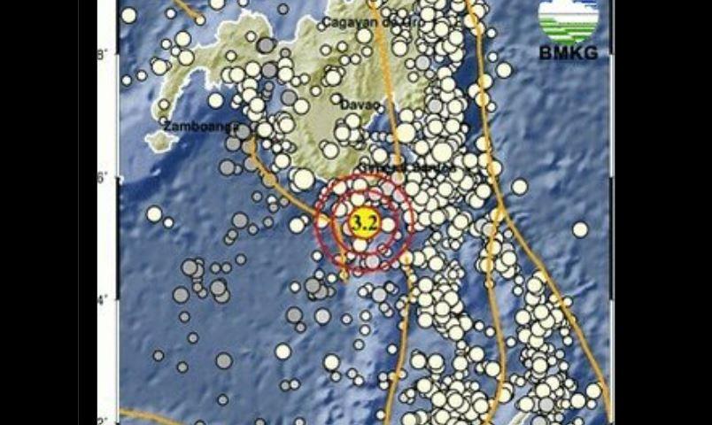 Terjadi Gempa Bumi di Barat Laut Tahuna Kepulauan Sangihe Subuh Tadi, Minggu 12 Juli 2026 - Tribunmanado.co.id