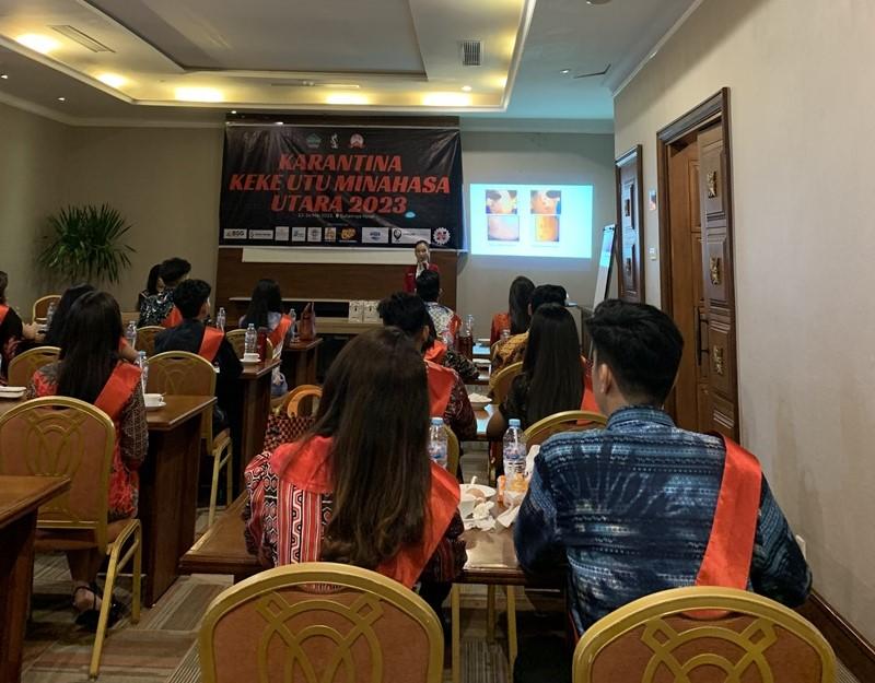 Jadi Sponsor Utama Utu Keke Minahasa Utara 2023, Bening’s Clinic Berikan Beauty Class saat Karantina