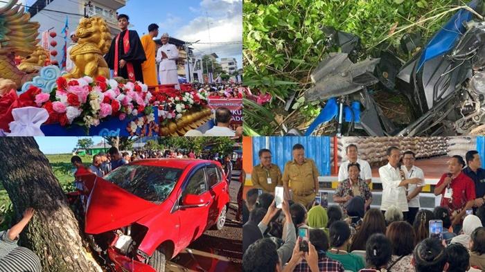 7 Berita Populer Sulawesi Utara Minggu 25 Februari 2024: Kecelakaan Maut, Cap Go Meh, Jokowi Tertawa