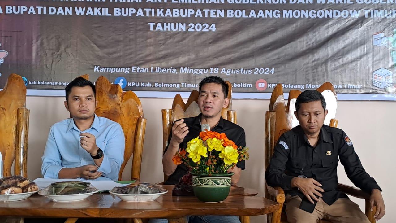 PPK dan PPS di Boltim Sulawesi Utara Ikut Bimtek Pengelolaan Keuangan, Ini Penegasan Ketua KPU
