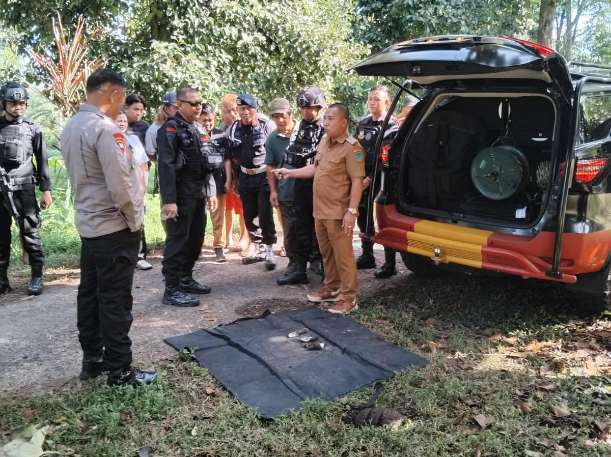 BREAKING NEWS: Bom Mortir Aktif Ditemukan di Desa Laikit Minut Sulawesi Utara