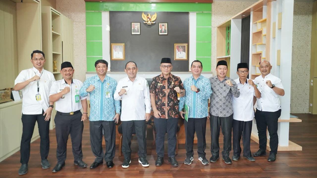 Bupati Yusra Alhabsyi Terima Kunjungan Kemenag, Bahas Pembangunan MIN 2 Bolmong Sulut - Tribunmanado.co.id