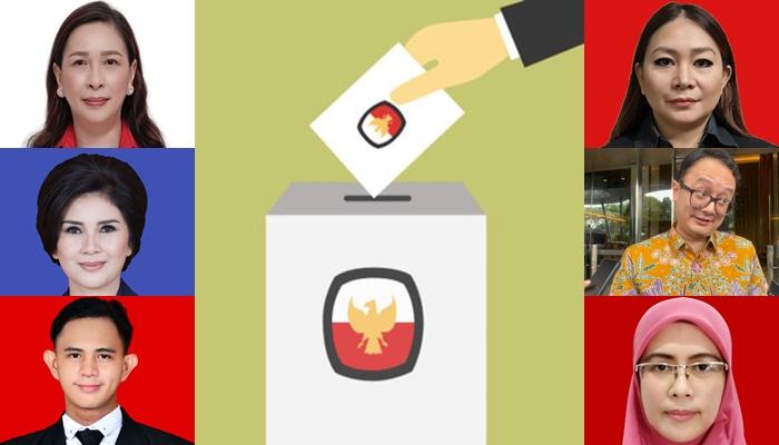 20 Caleg DPR RI Dapil Sulawesi Utara Domisili di DKI Jakarta: Vanda, Jerry hingga Felly