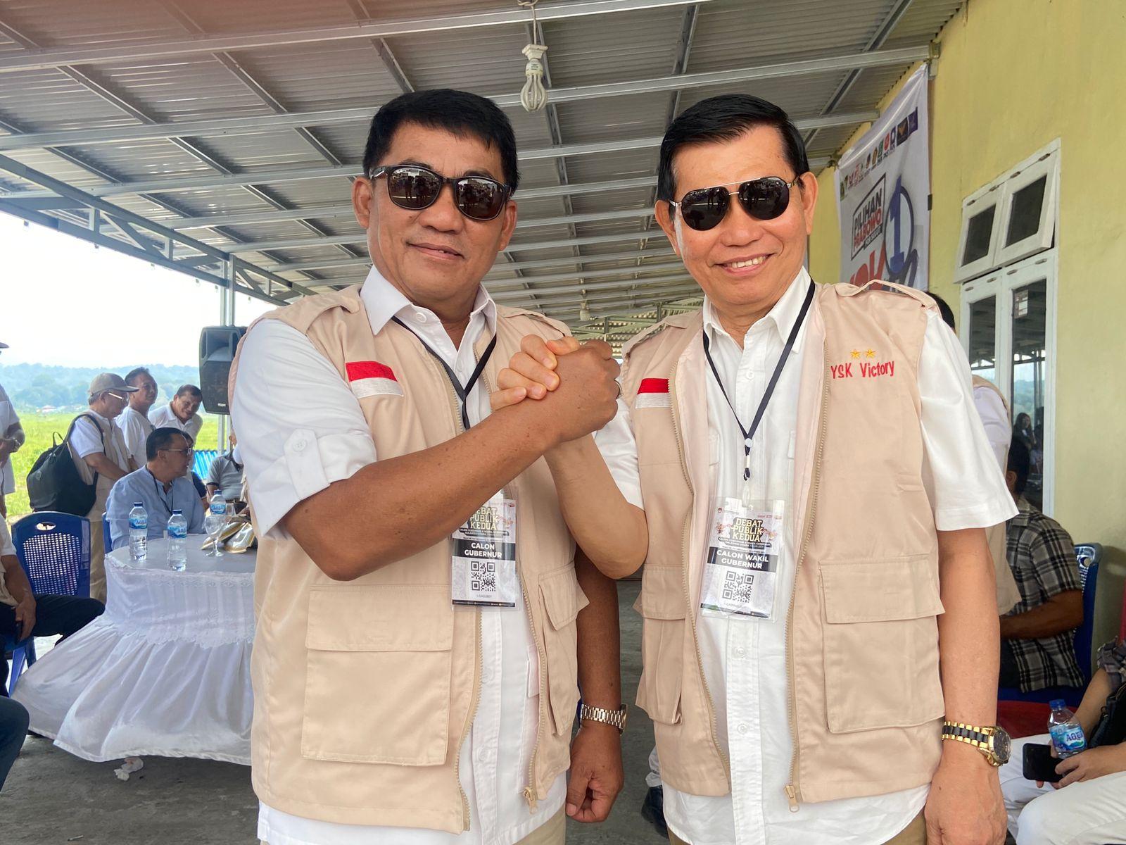 'Mari Kita Basmi Korupsi Rame-rame' Kata Cagub Sulut Yulius saat Deklarasi Kampanye Cabup Minsel