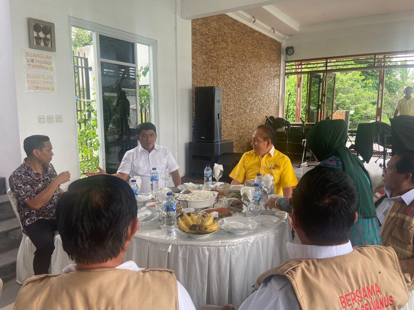 Jelang Kampanye Akbar, Theo Sambuaga dan Pimpinan Partai Pendukung YSK-Victor di Kotamobagu
