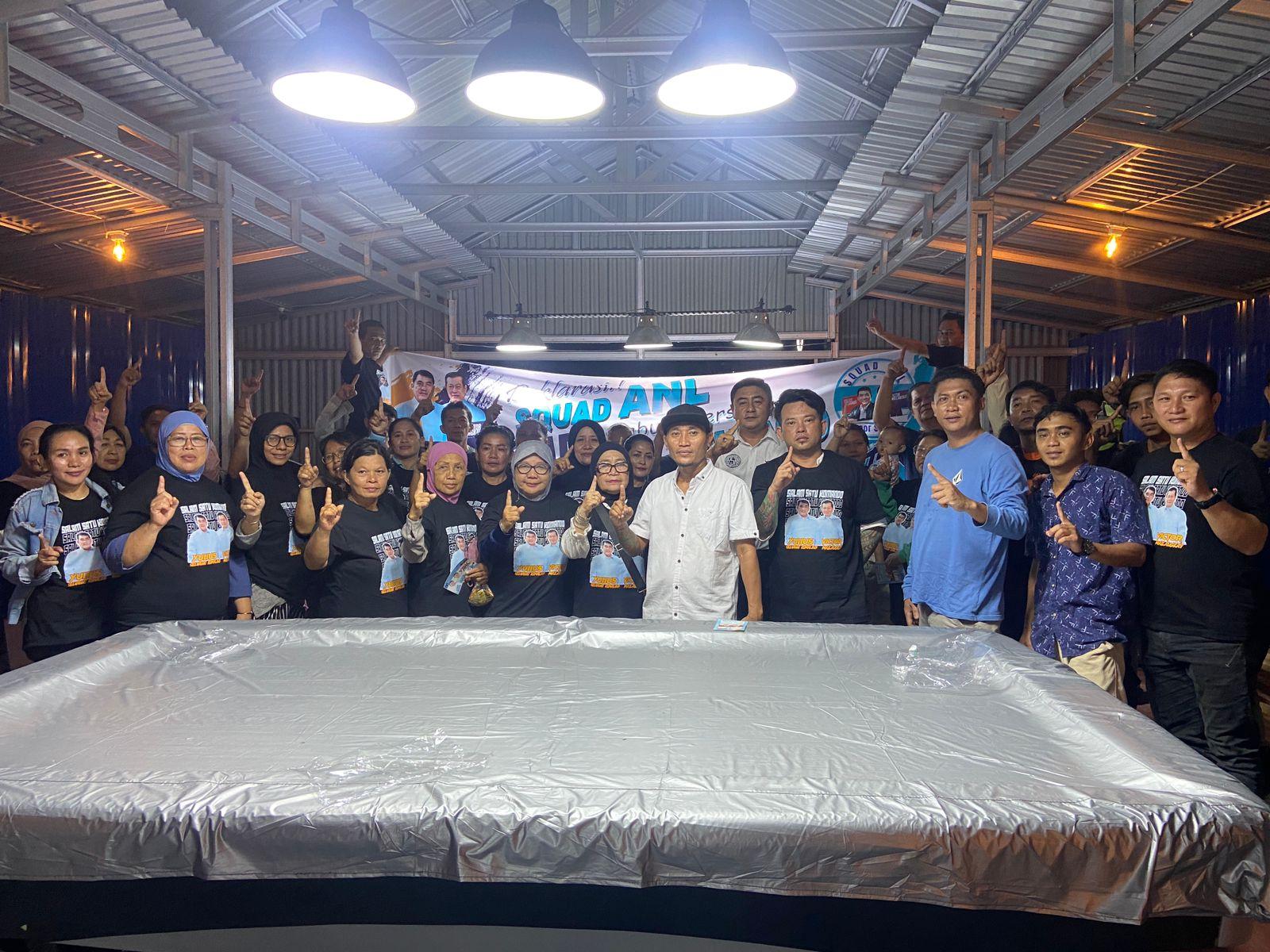 Relawan Squad ANL Manado Dukung YSK-Victor di Pilgub Sulawesi Utara 2024