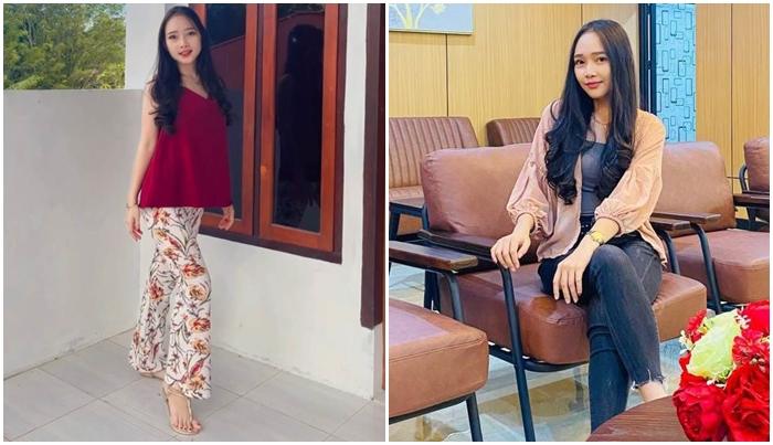 Cewek Cantik Virginia Tellah Suka dengan Pedestrian di Depan Kantor Wali Kota Bitung