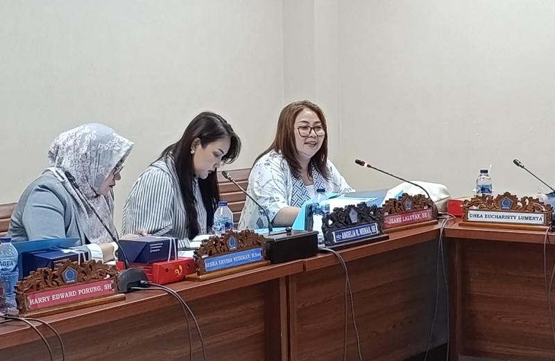 Bahas KUA PPAS, Anggota Komisi II DPRD Manado Jeane Laluyan Minta Disperindag Kawal Pasar Murah