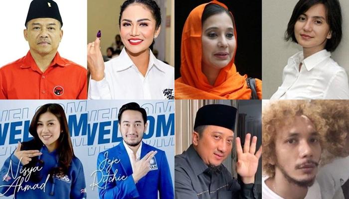 Daftar 44 Caleg Artis Tak Terpilih di Pileg 2024: Anang-KD, Ustaz Kondang hingga 2 Adik Raffi Ahmad