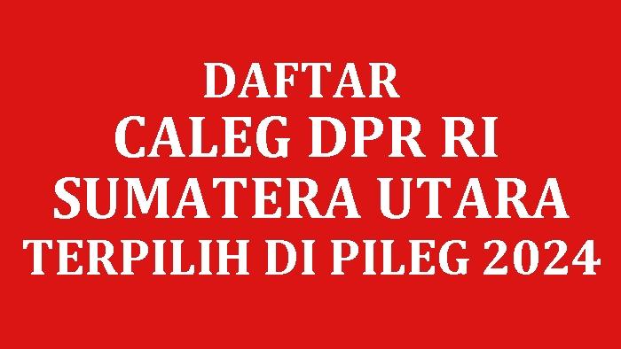 Daftar Nama Caleg DPR RI Sumatera Utara yang Terpilih di Pemilu 2024, Dapil 1 hingga 3