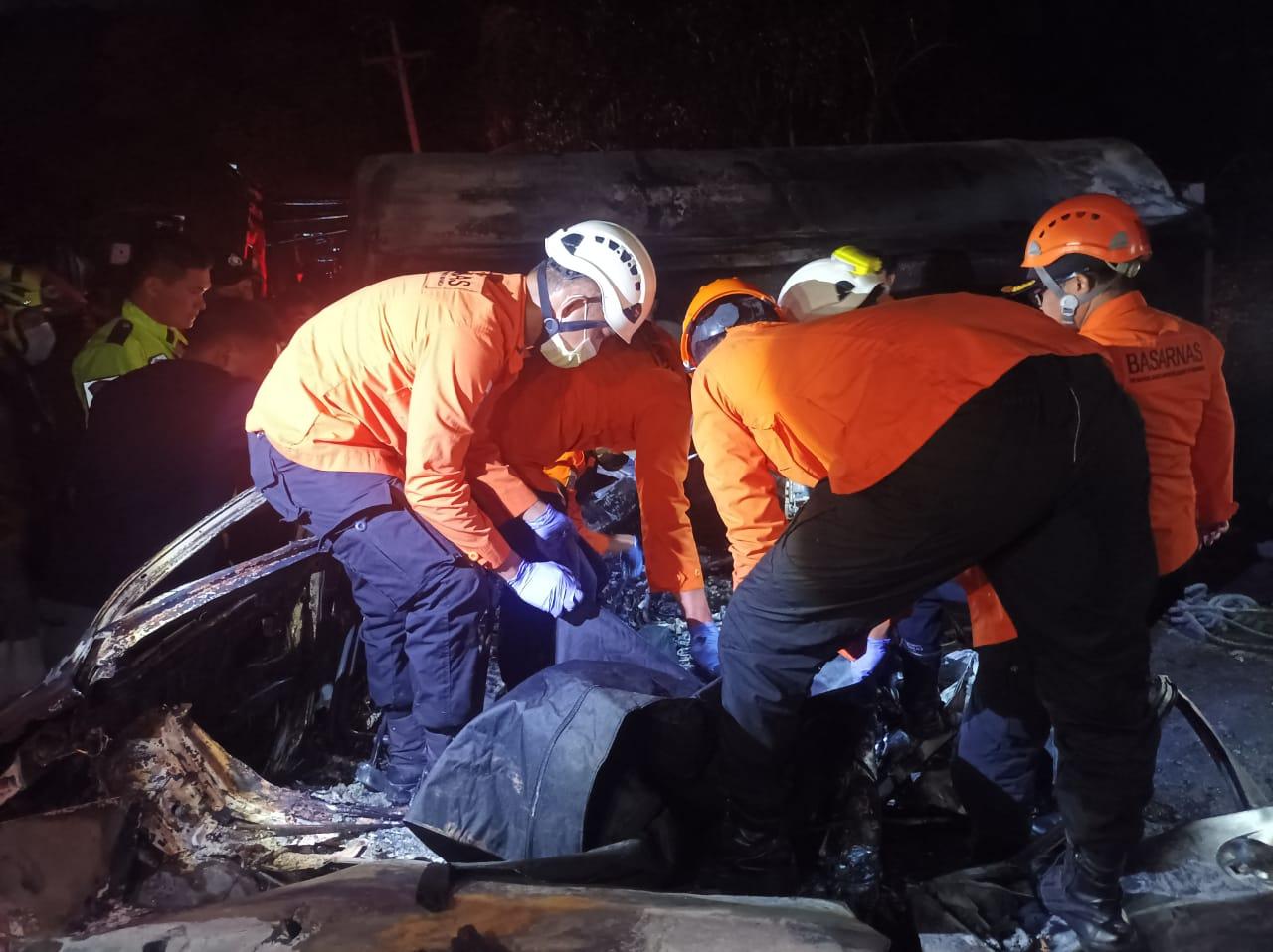 Kronologi Hingga Identitas Korban Kecelakaan Maut di Munte Minsel, Tewaskan 4 Orang Tadi Malam