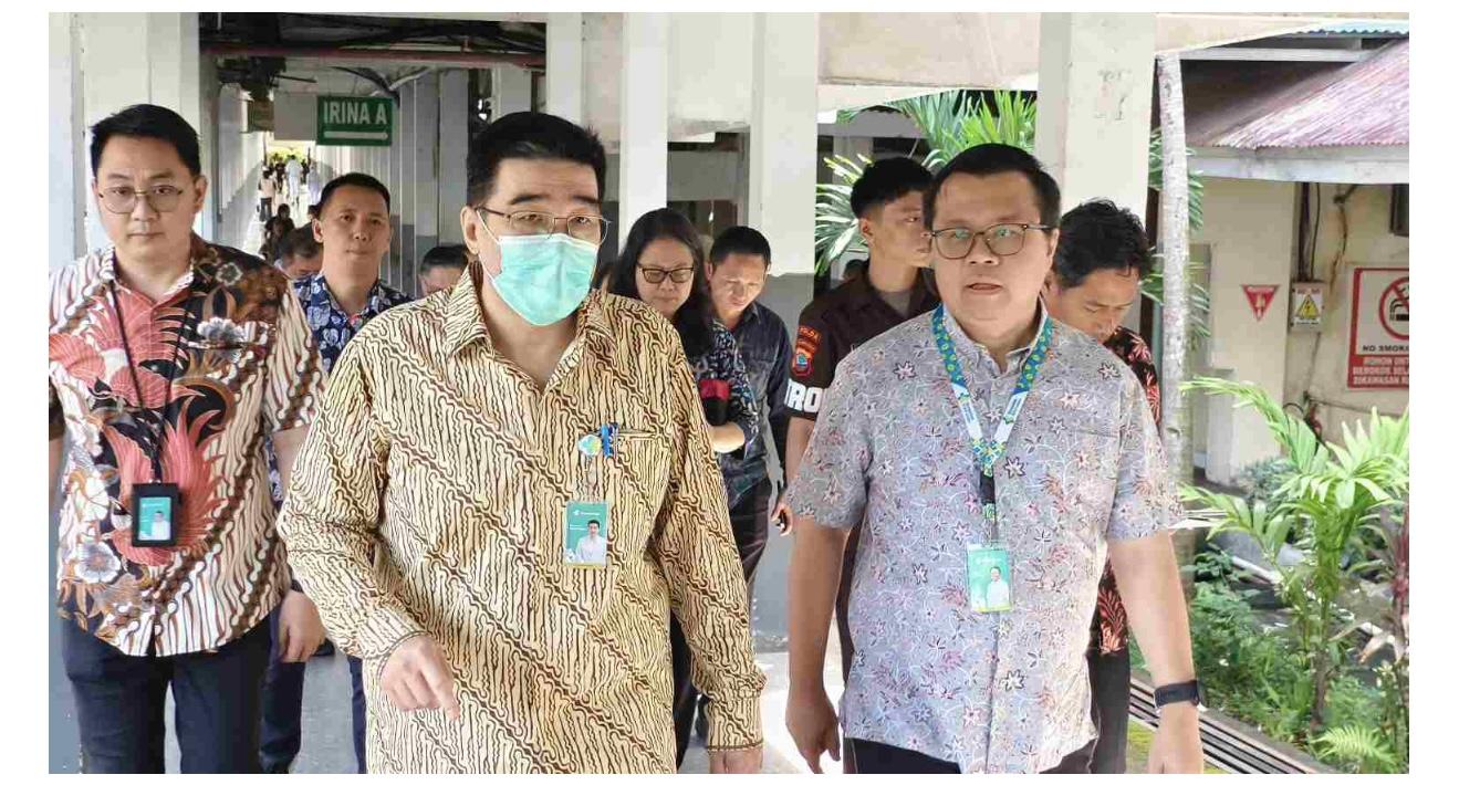 Dirut RS Kandou Prof Starry Rampengan Pantau Kesiapan Layanan Jelang Akreditasi