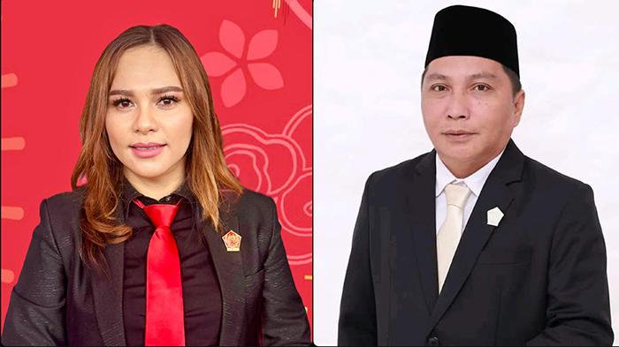 Pimpinan DPRD Bitung Geraldi Mantiri dan Randito Maringka Diganti Vivi Ganap dan Yani Ponengoh