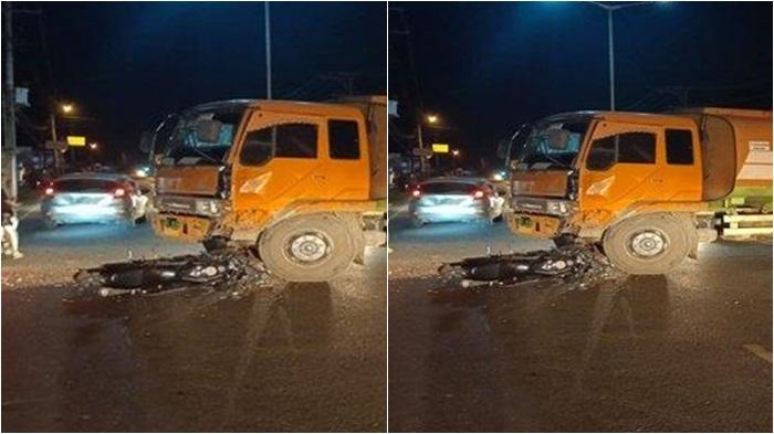 Kecelakaan Maut Pukul 21.30 WIB, 2 Remaja Tewas, Truk Hendak Putar Arah Lalu Ditabrak Motor Korban
