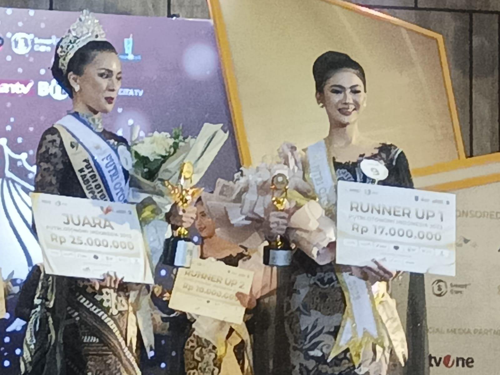 BREAKING NEWS: Elisha Lumintang, Cewek Asal Minut Terpilih Menjadi Putri Otonomi Indonesia 2023