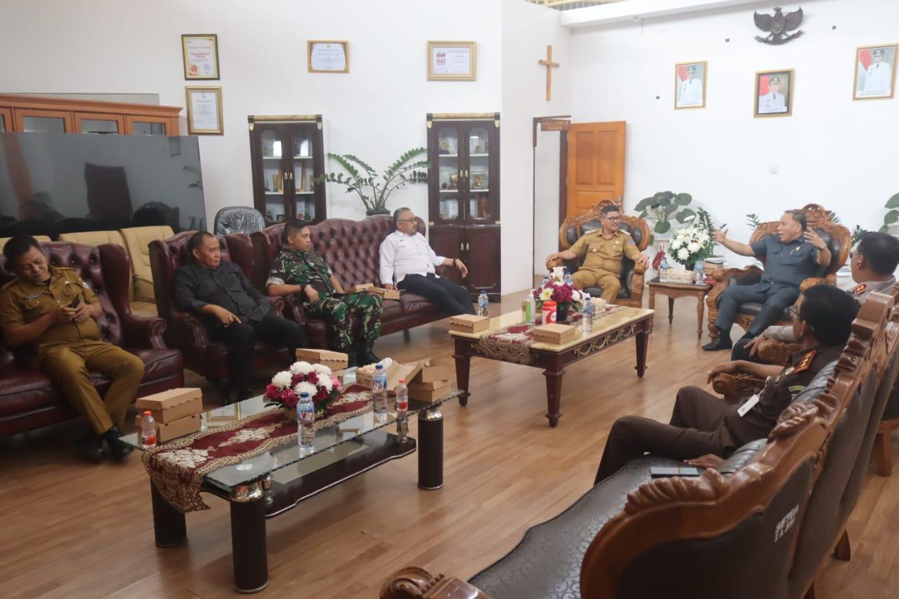 Forkompinda Tomohon Sulawesi Utara Gelar Rapat Bahas Pengamanan Jelang Pilkada 2024