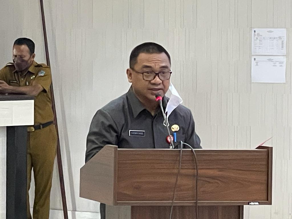 Pelantikan Pejabat Esalon II Hasil Selter JPT Pratama Pemkot Bitung