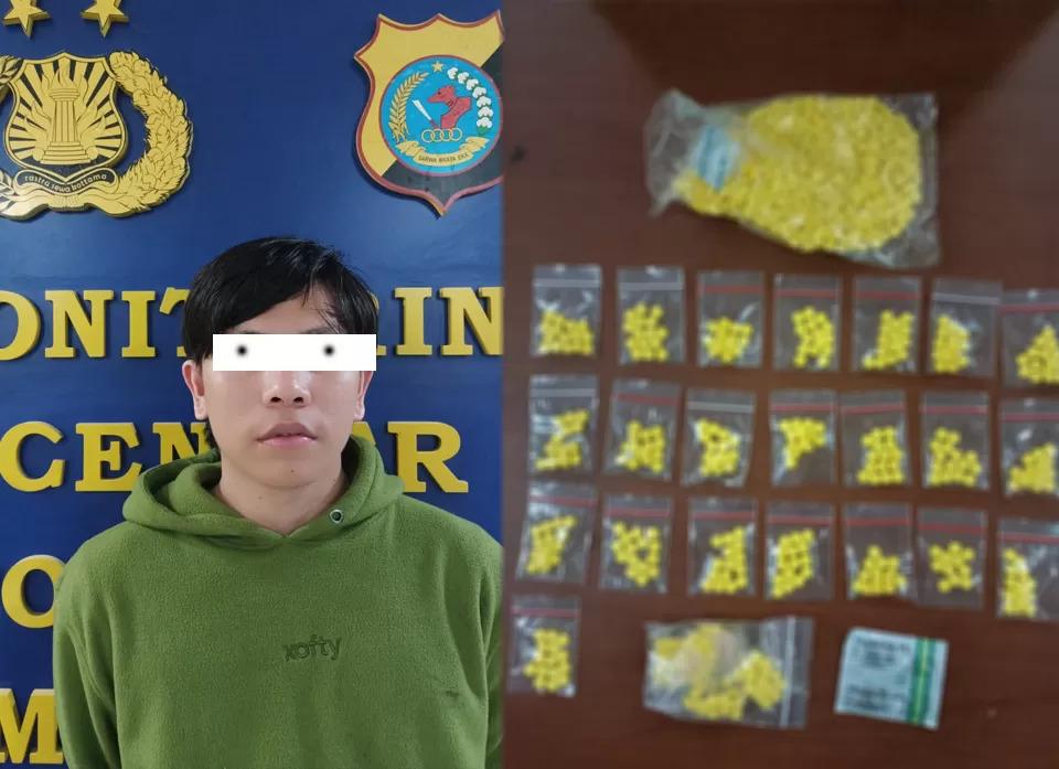 Jual Ribuan Obat Keras, Pemuda Asal Malalayang Ditangkap Satresnarkoba Polresta Manado