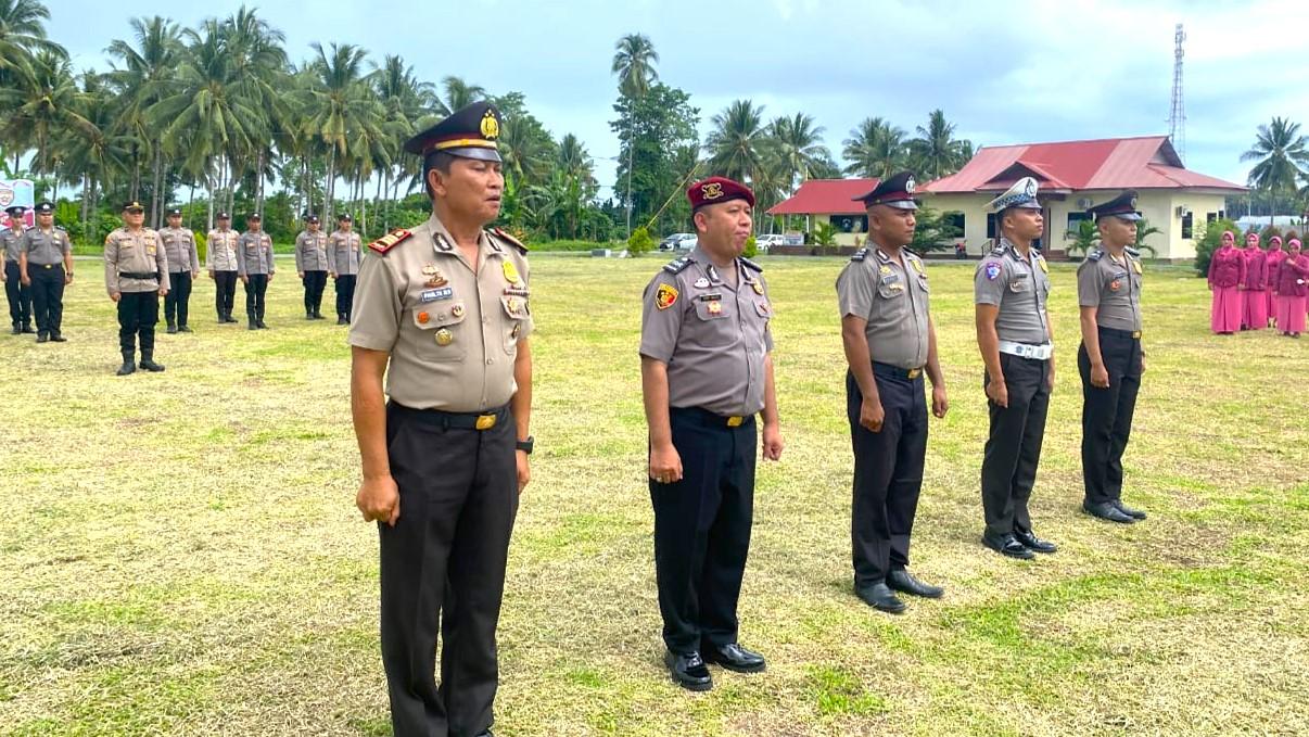 Daftar 14 Personel Polres Boltim Sulawesi Utara yang Naik Pangkat