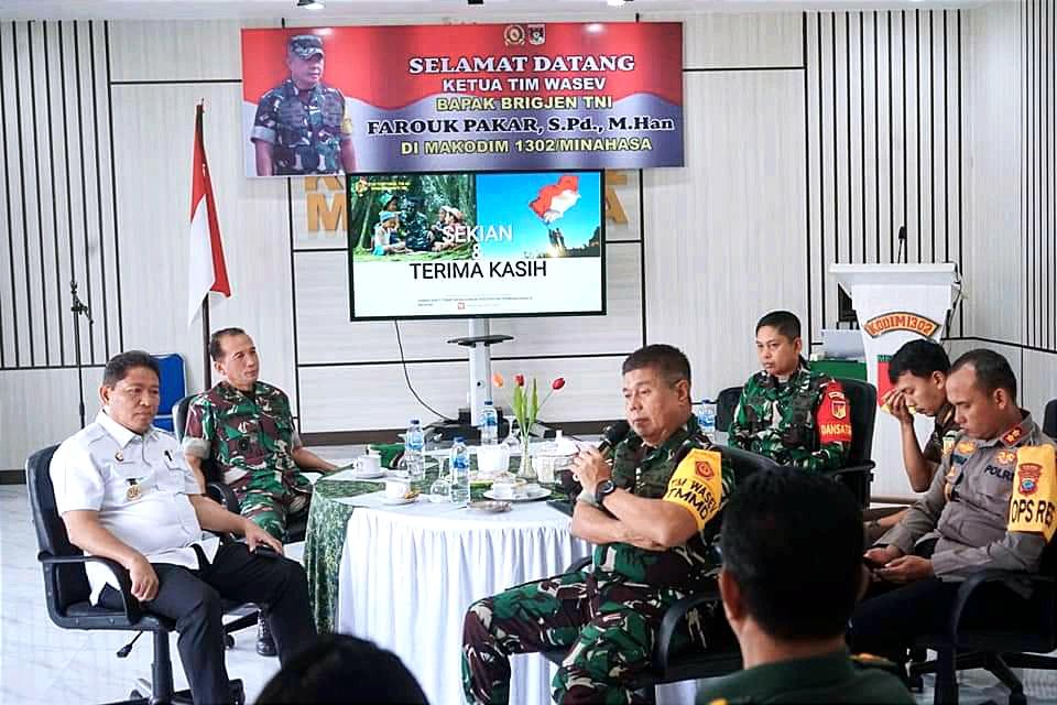 Pj Bupati Minahasa Jemmy Kumendong Sebut TMMD Bawa Manfaat Bagi Warga Desa
