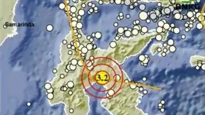 Gempa Bumi Sabtu 8 Maret 2025, Info BMKG di Darat Luwu Timur, di Kedalaman 10 Km