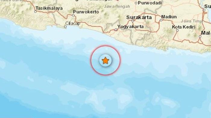 Gempa Terkini di Yogyakarta Rabu 12 Juli 2023, Info BMKG Guncang di Laut