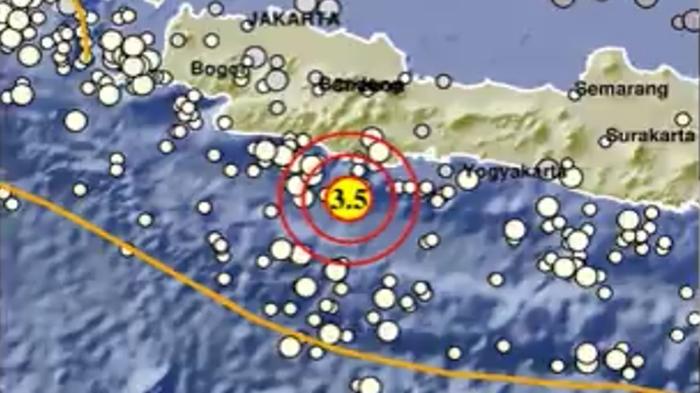 Gempa Bumi di Pangandaran Jabar Senin 5 Desember 2022, Baru Saja Terjadi, Info BMKG Magnitudonya