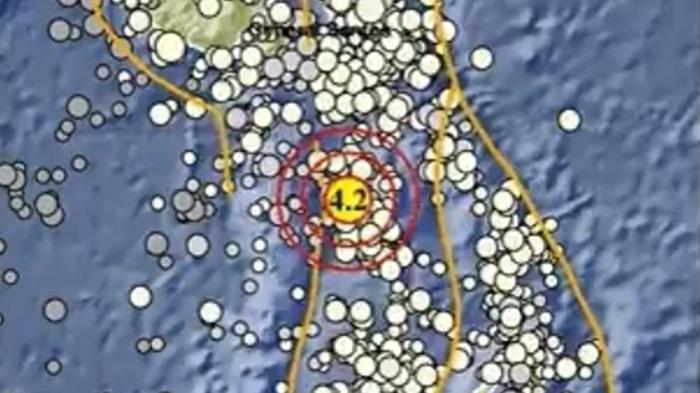 Gempa Terkini di Melonguane Sulut Senin 20 Maret 2023, Baru Saja Guncang di Laut, Info BMKG