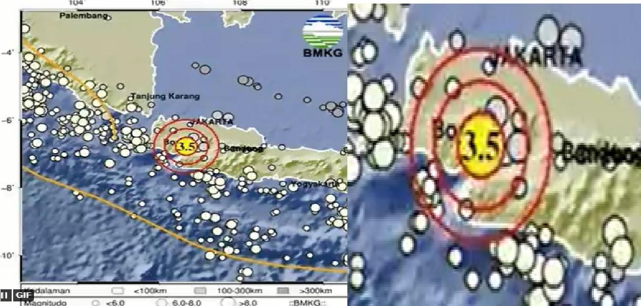 Gempa Terkini: Baru Saja Terjadi Gempa di Bogor Pagi ini Senin 3 Juli 2023, Berikut Info dari BMKG