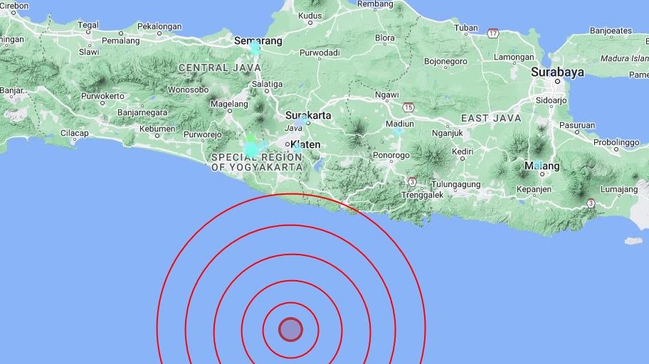 Daftar 11 Wilayah yang Merasakan Getaran Gempa Magnitudo 6,0 di Pacitan Tadi Dini Hari