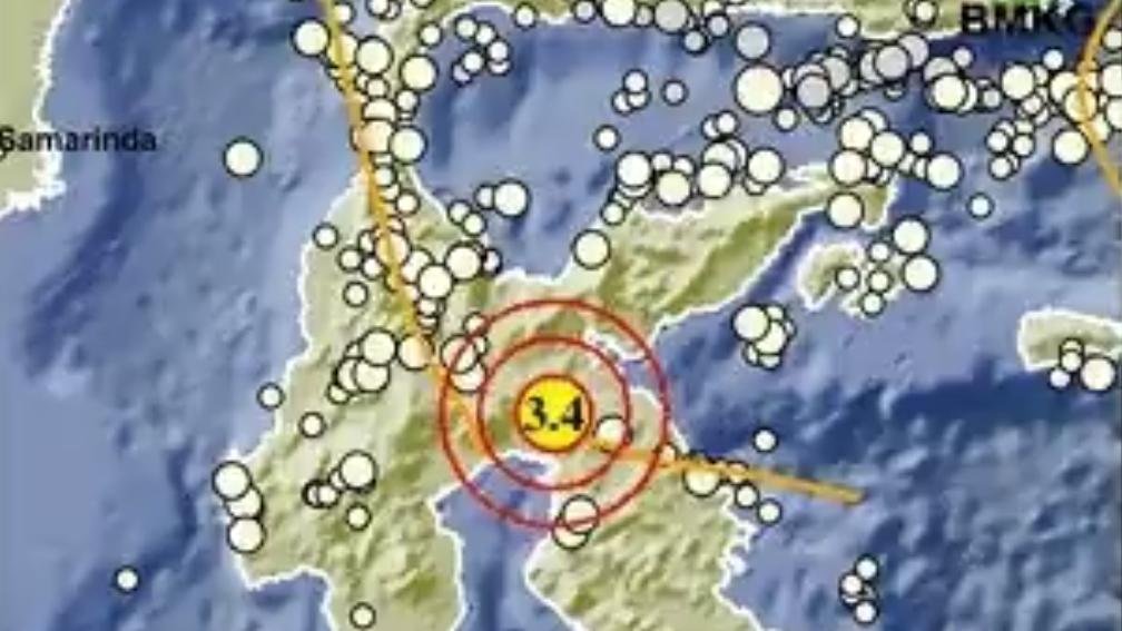 Gempa di Sulawesi Selatan Siang Ini Rabu 4 Juni 2025, Info BMKG Baru Terjadi di Darat