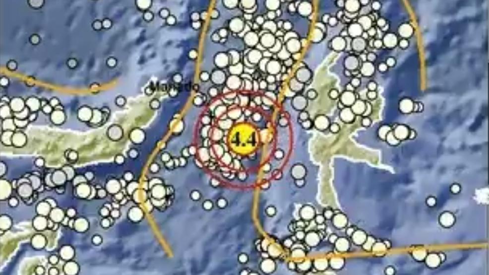 Gempa Bumi di Maluku Utara Senin 20 April 2026, Info BMKG Magnitudo 4,4